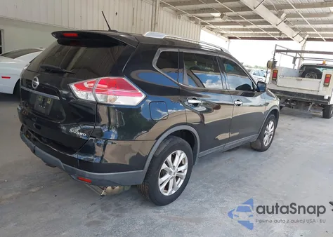 2016 Nissan Rogue Sv z USA, uszkodzony, nr VIN KNMAT2MV9GP620327